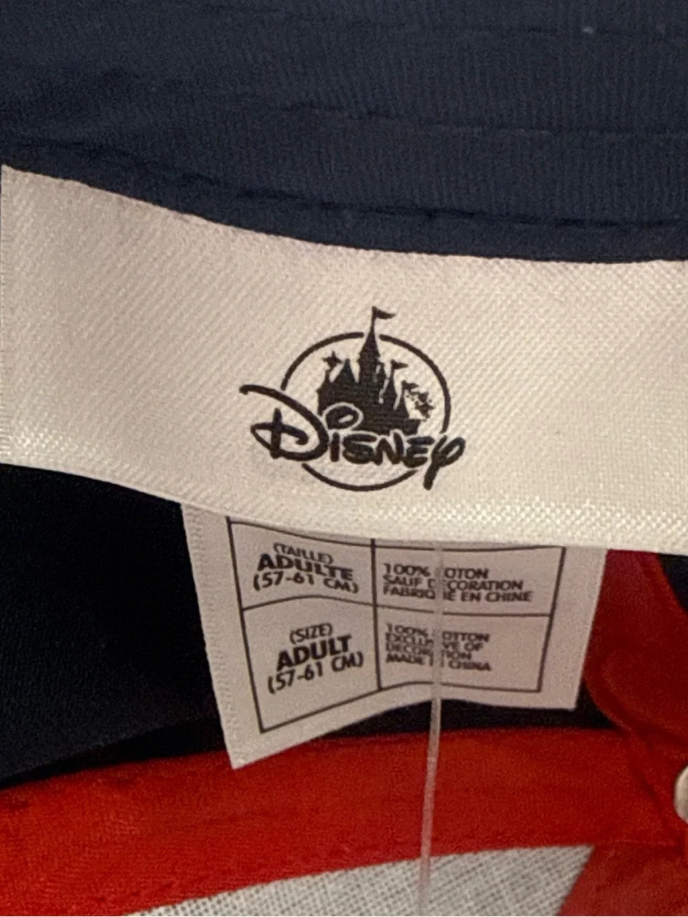 Disney Parks Epcot UK United Kingdom flag Mickey Hat 2002 NEW